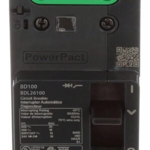BDL26100 - Square D - Molded Case Circuit Breaker