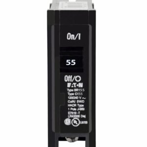 BR155 - Eaton - 55 Amp 120/Plug-In Circuit Breaker