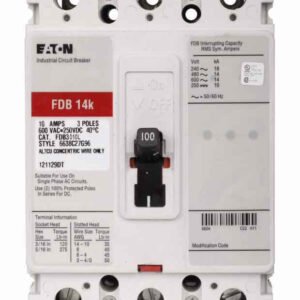 FDB3010L - Eaton - Molded Case Circuit Breaker
