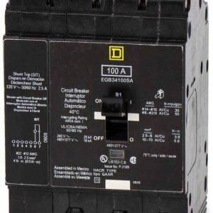 EJB36100SA - Square D - Molded Case Circuit Breaker