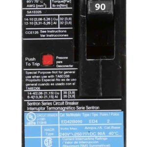 ED42B090 - Siemens - Molded Case Circuit Breaker