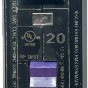 THQL1120DFS - GE - 20 Amp Dual Function Circuit Breaker