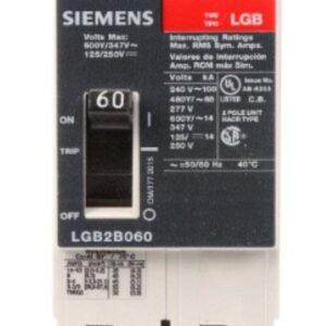 LGB2B060B - Siemens - Molded Case Circuit Breaker