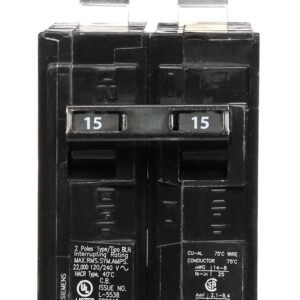 B215H - Siemens - 15 Amp 22kA Circuit Breaker