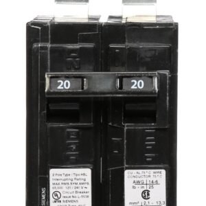B220HH - Siemens - 20 Amp 22kA Circuit Breaker