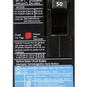 ED22B050 - Siemens - Molded Case Circuit Breaker