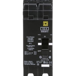 EDB26015 - Square D - Molded Case Circuit Breaker
