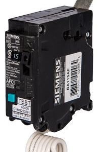 BA115AFC - Siemens - 15 Amp AFCI Circuit Breaker