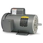 VEL11301 Baldor Single Phase, C-Face Motor (1/3 HP, 1800 RPM, 1 Phase, 56C Frame, ODP Enclosure, 115/230 Voltage)