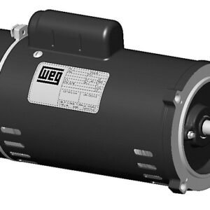 PCJ115 WEG Motor, Pool and Spa (1.5 HP, L56J FRAME, 115/230 V, SINGLE PHASE, ODP , 3450 RPM)