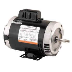 EU0334 US Motors Special Application Commercial Pump Motor (1/3 HP, 115/208-230 Voltage, 56J Frame, Single Phase, ODP, C-Face Type)
