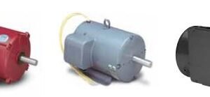 100700.00 Leeson Motors  (A4P17NB8,  1/3 HP, 48 Frame, 1625RPM, 115/230V, TENV)